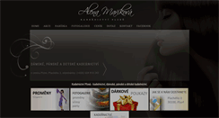 Desktop Screenshot of kadernictvi-plzen.com